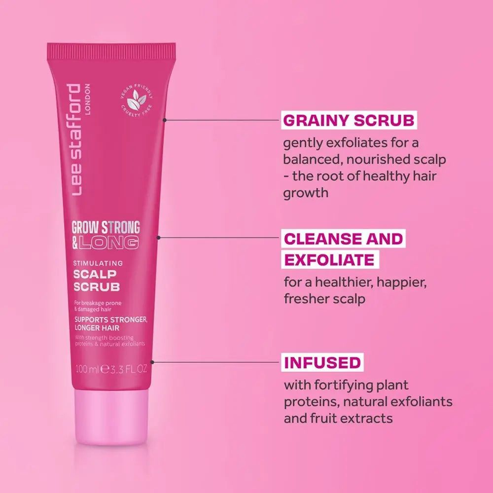 LEE STAFFORD Grow Strong & Long Esfoliante Stimolante del Cuoio Capelluto