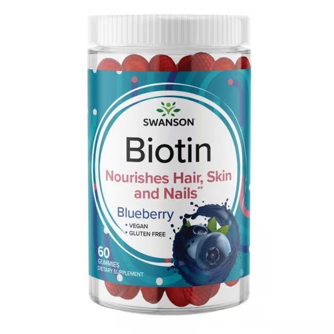 SWANSON Biotina 5000 mcg - Mirtillo