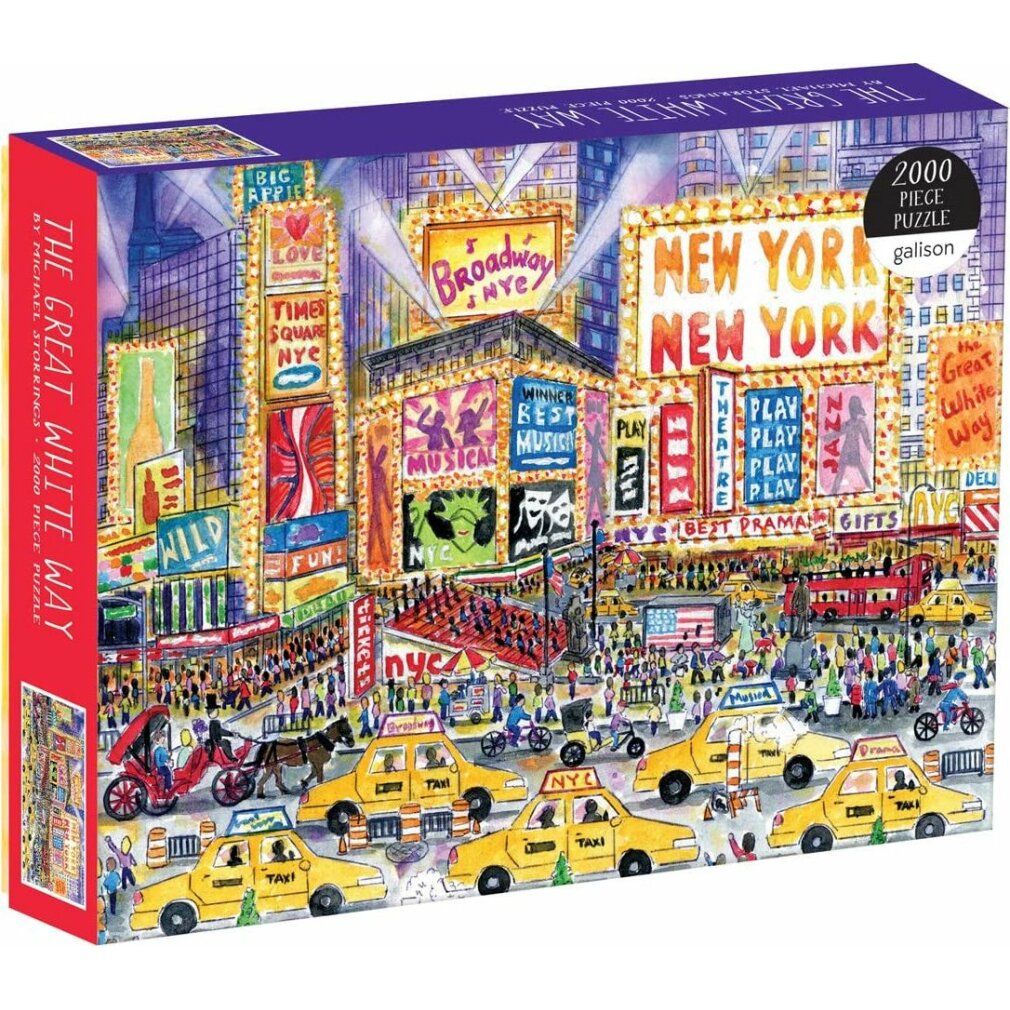 galison Puzzle Luci su Broadway 2000 pezzi