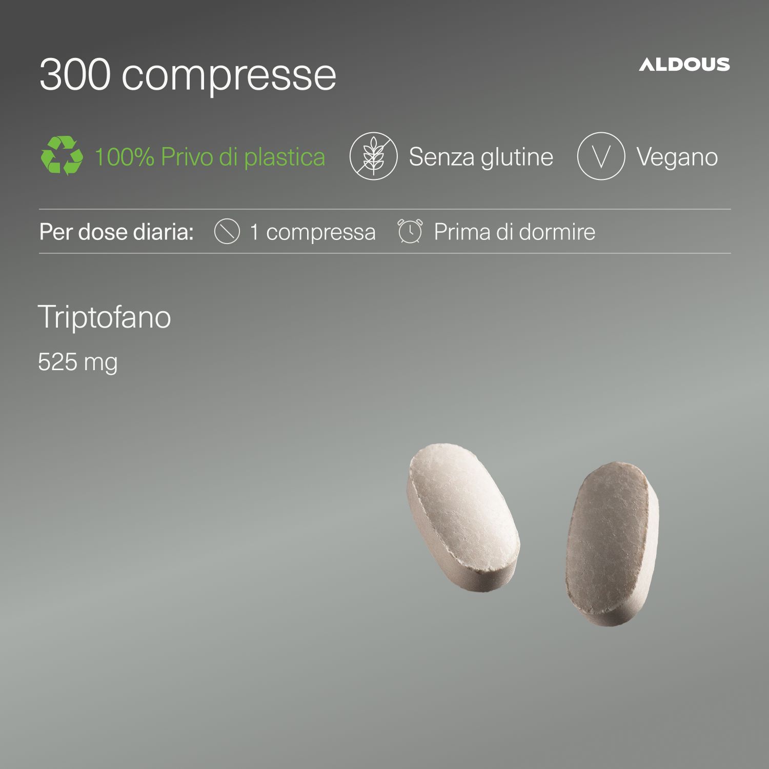 Aldous - Triptofano Puro - Buon Umore