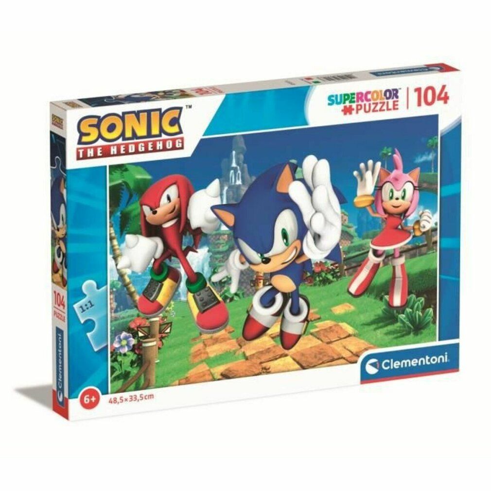 clementoni Puzzle Sonic 104 pezzi