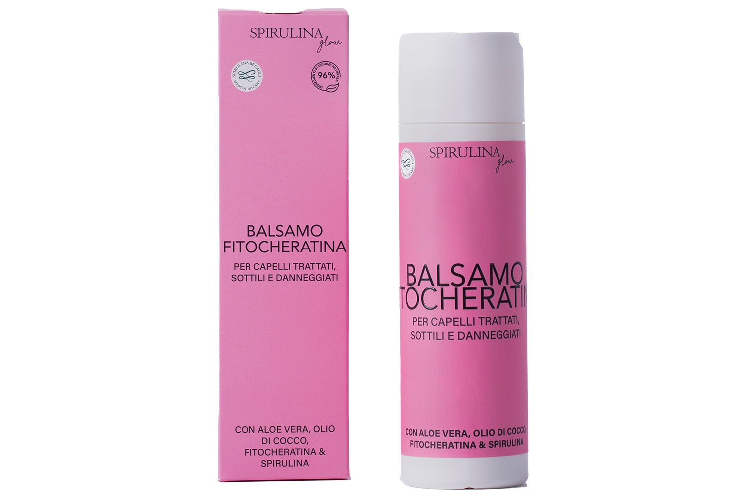 Spirulina Becagli Balsamo con Fitocheratina e Spirulina
