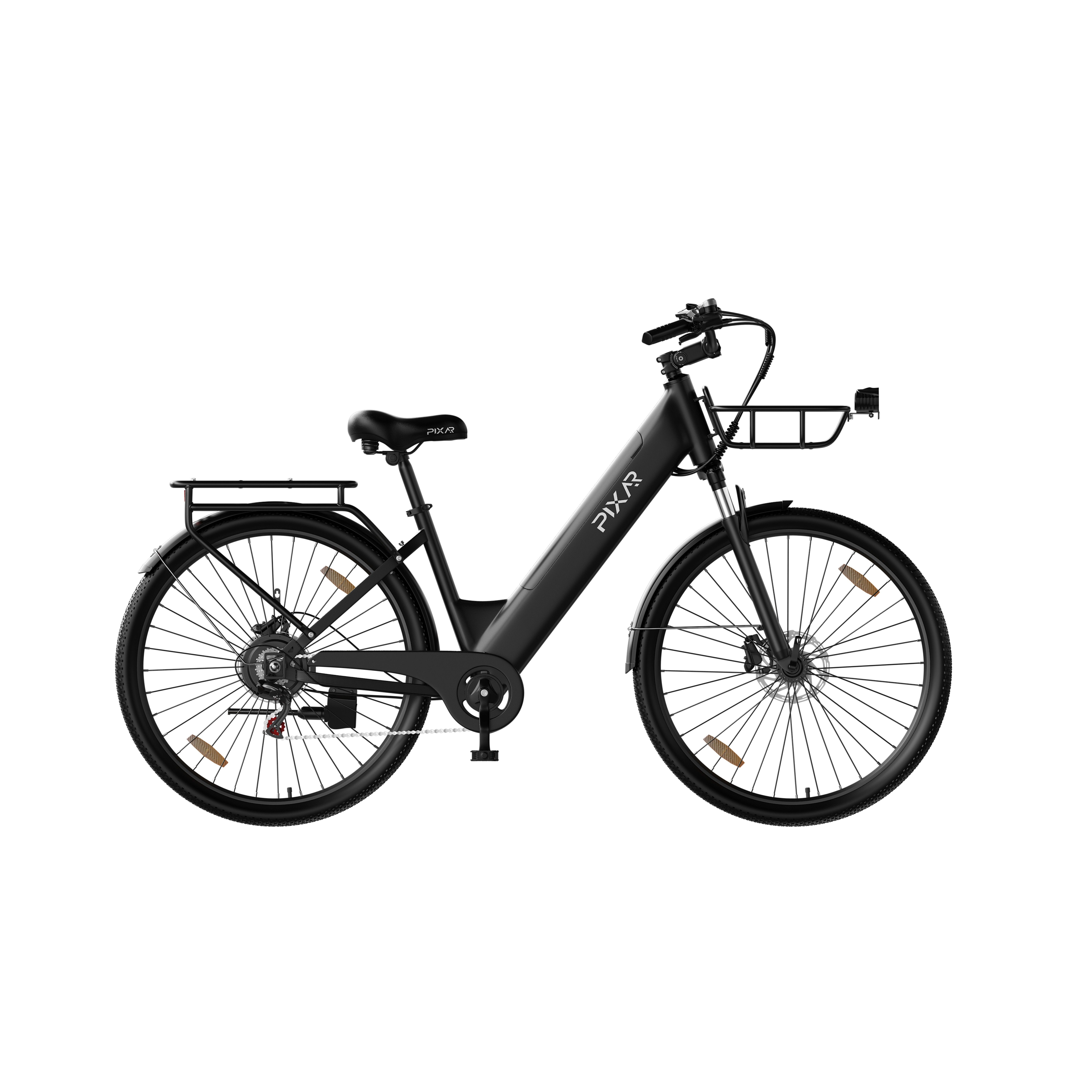 PIXAR C1 PRO Bicicletta elettrica da città, batteria da 36V 18Ah