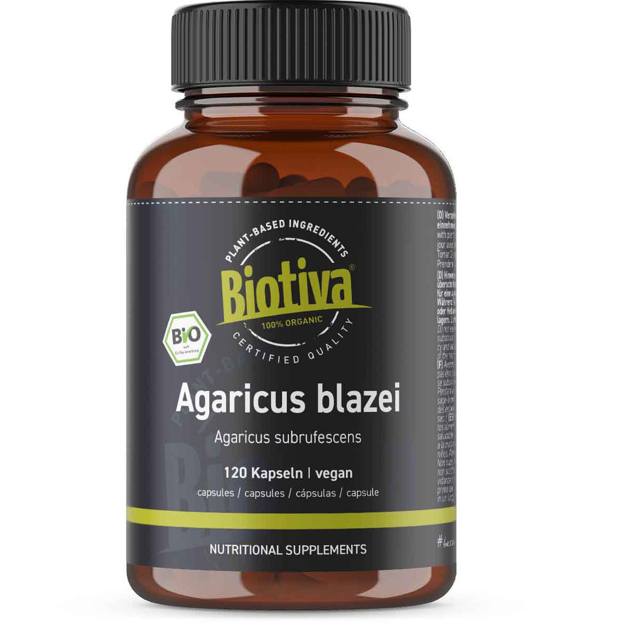 Biotiva Agaricus blazei capsule biologico