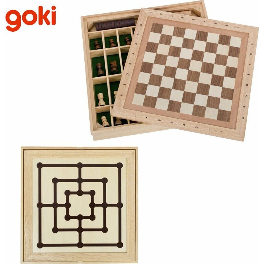 Set di giochi di legno Goki, 2in1