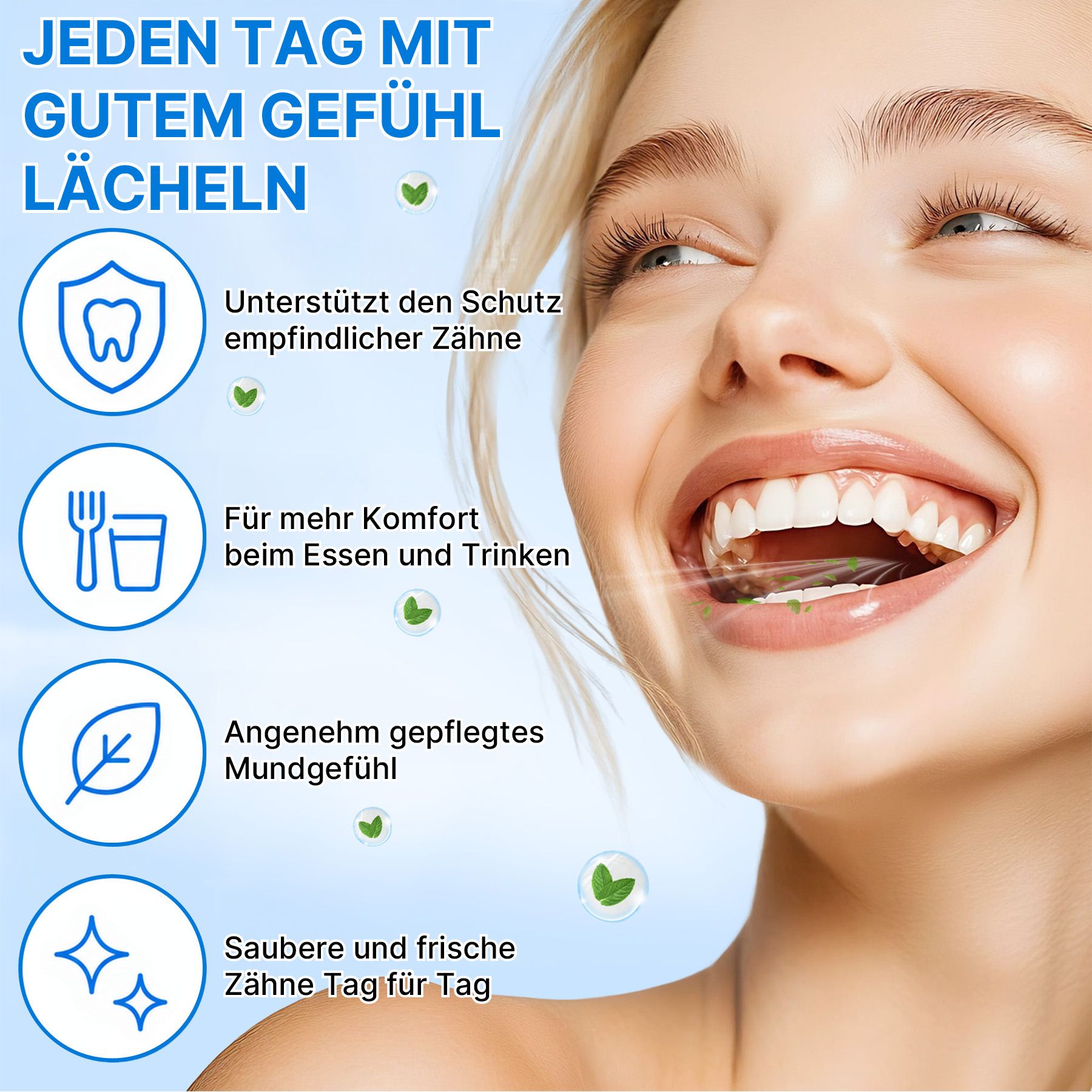 ALIVER Dentifricio sbiancante con oltre il 9,9% di idrossiapatite per l'igiene orale
