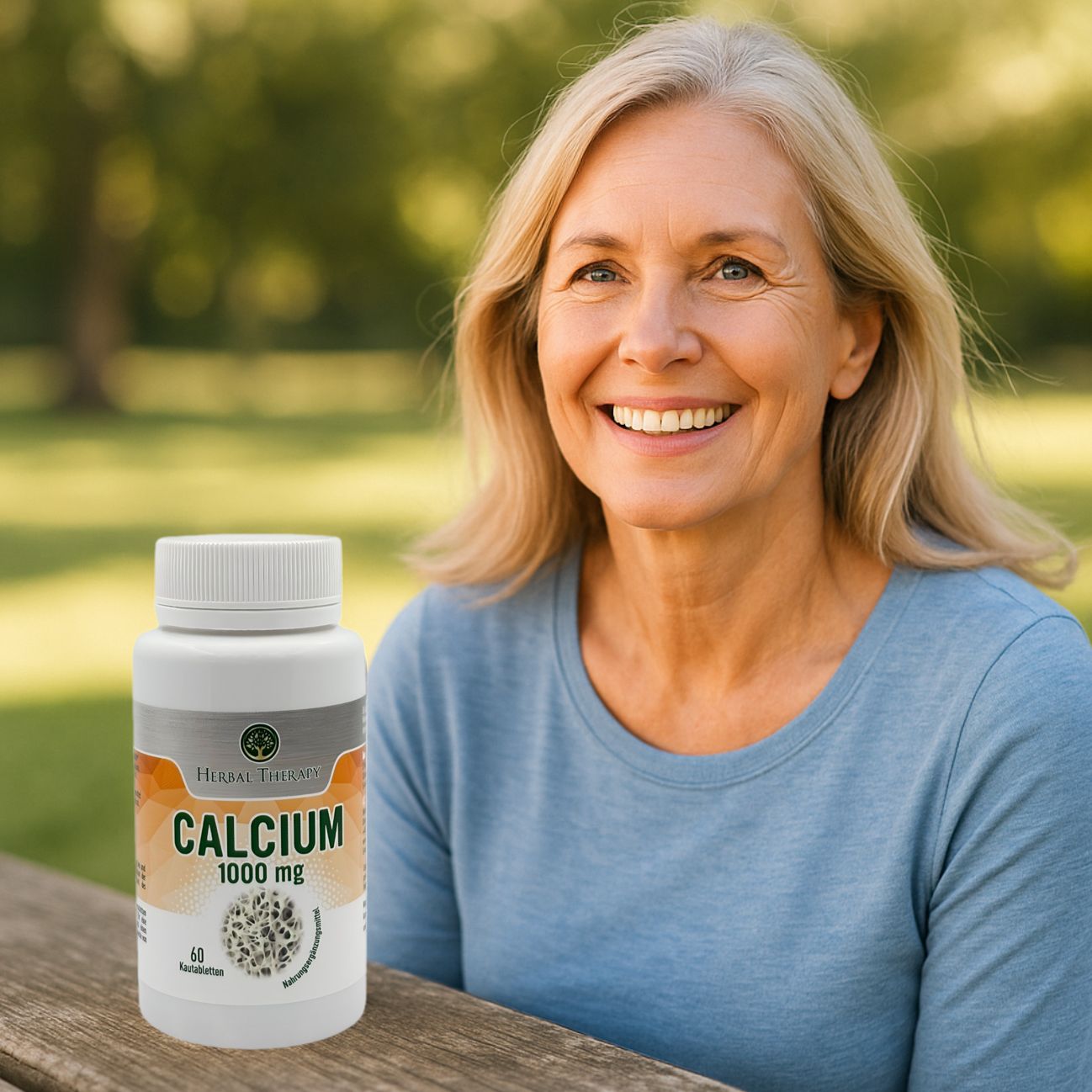 Herbal Therapy Calcio 1000 mg dose elevata 60 compresse