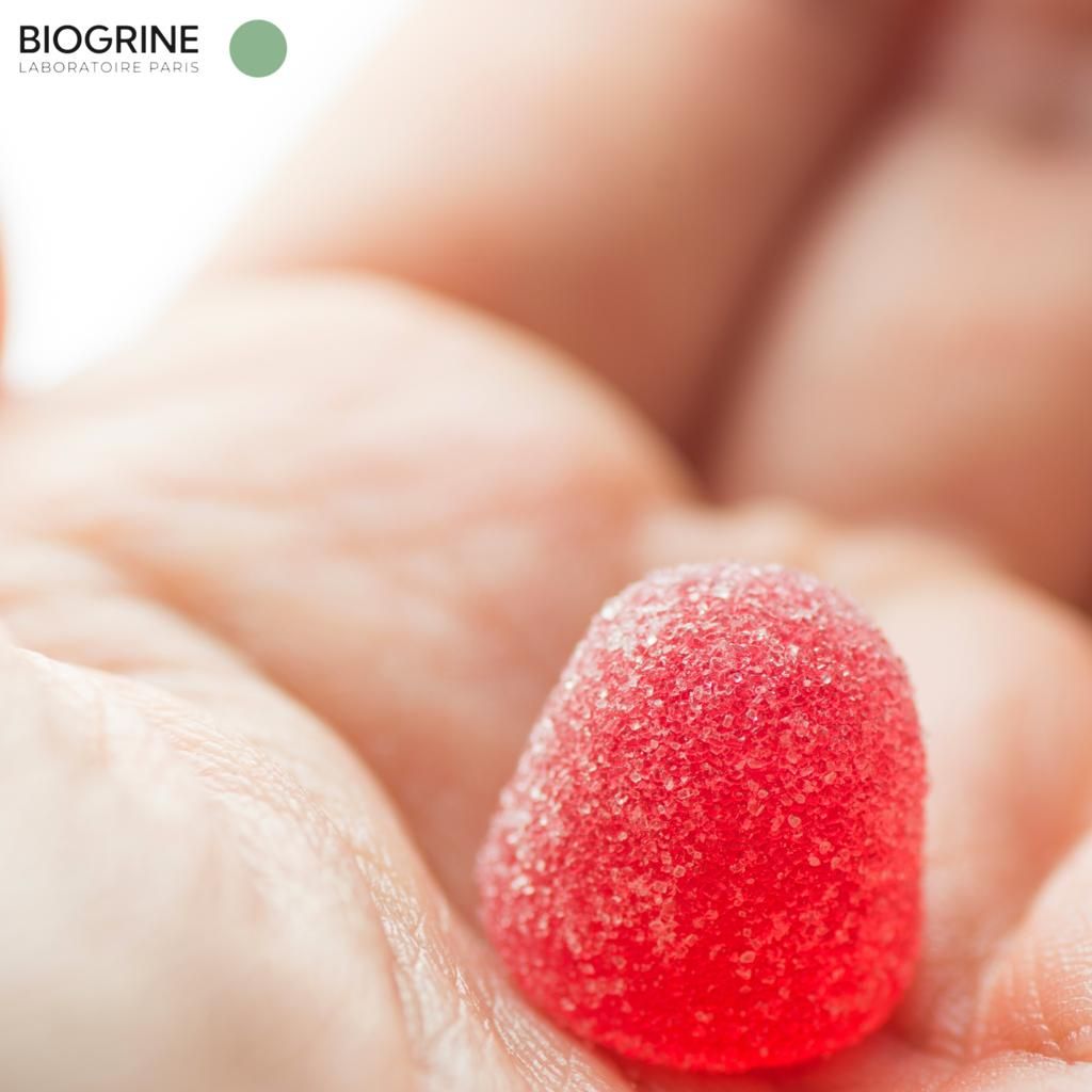 BIOGRINE Caramelle gommose CBD – Pesca