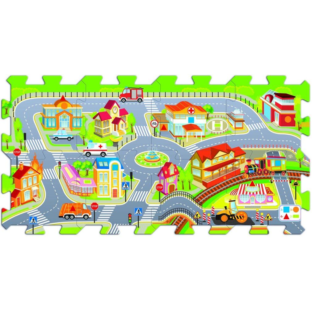 Città - Puzzle di schiuma 60696