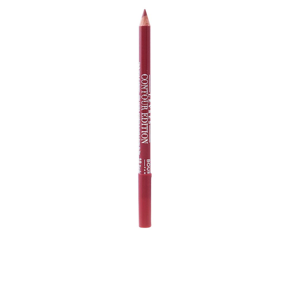Matita labbra bordeaux. Scritta: Lèvres Contour Edition, Bourjois Paris.