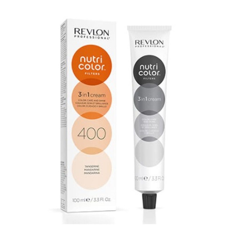 Revlon Nutri Color Filters 400, tubo e scatola da 100ml.
