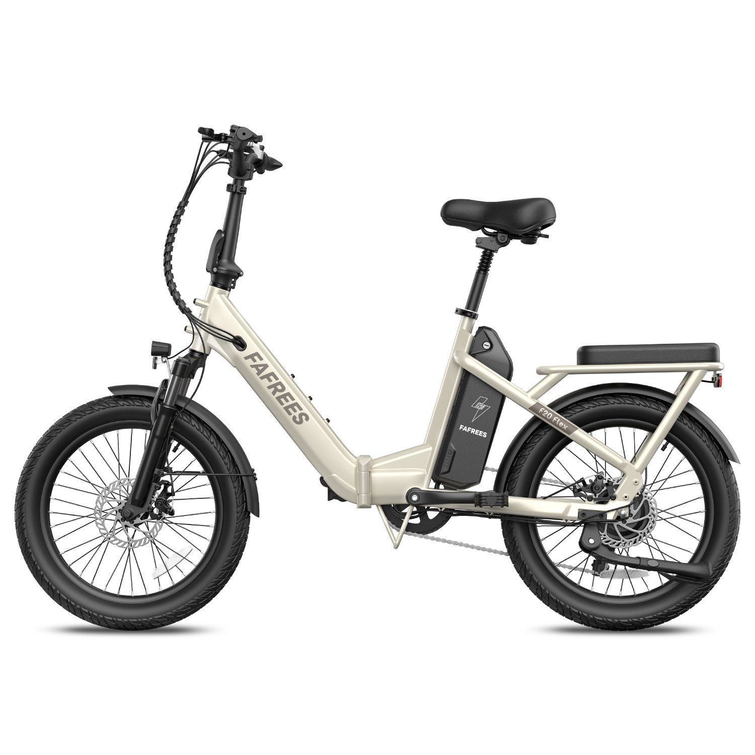 FAFREES F20 Flex E-bike pieghevole, batteria rimovibile da 25 Ah, 7 velocità