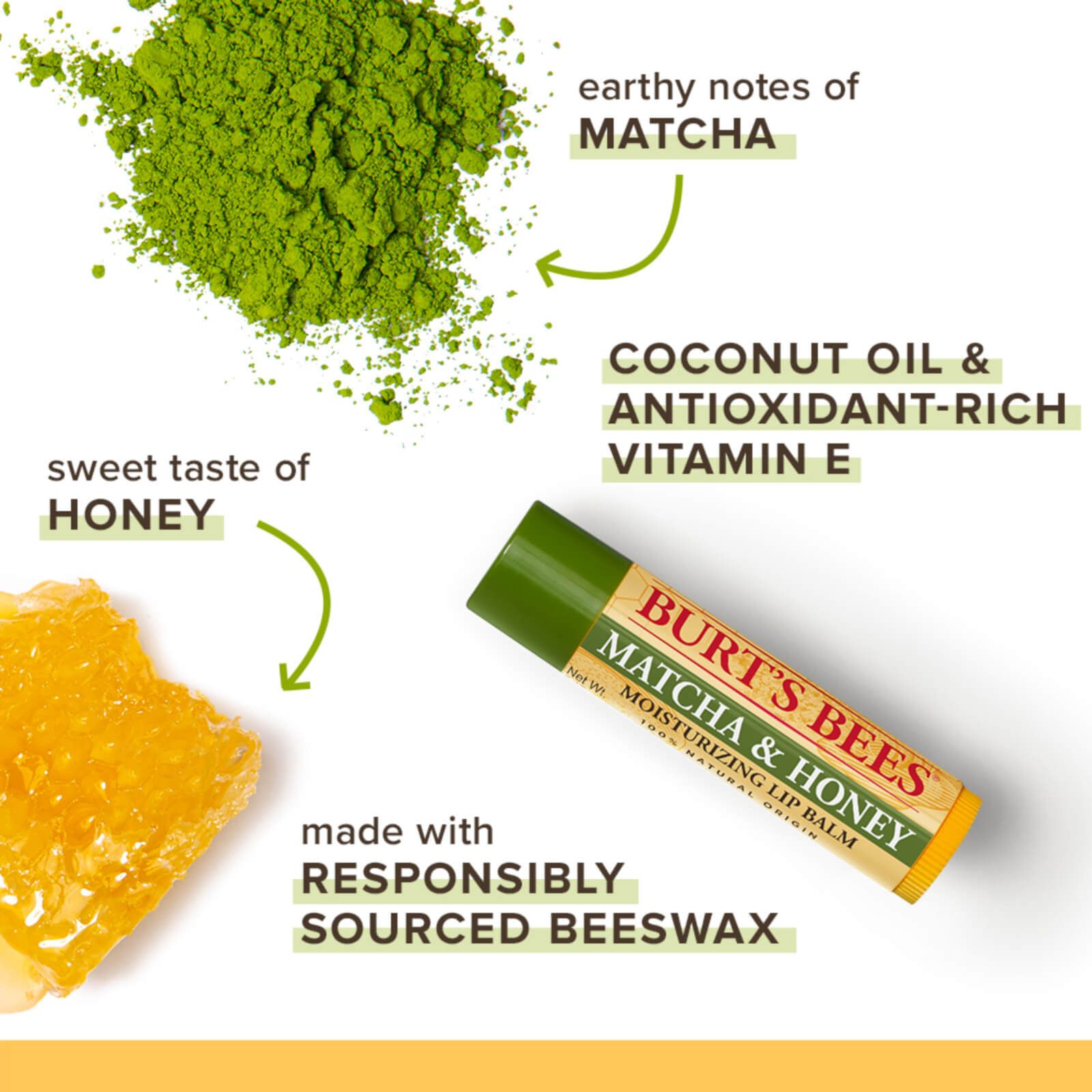 Burt's Bees Matcha & Honey Balsamo per le labbra