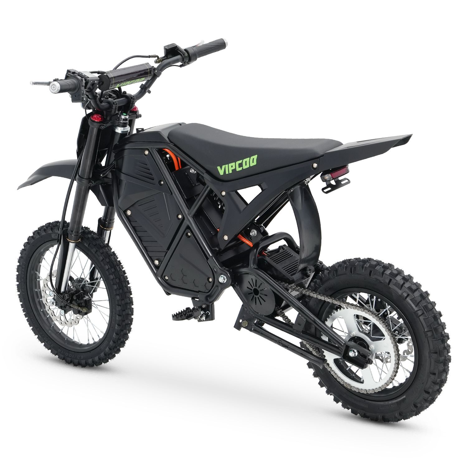 VIPCOO H3 Bicicletta elettrica da cross, 48V 23Ah, pneumatici da fuoristrada da 14"/12"
