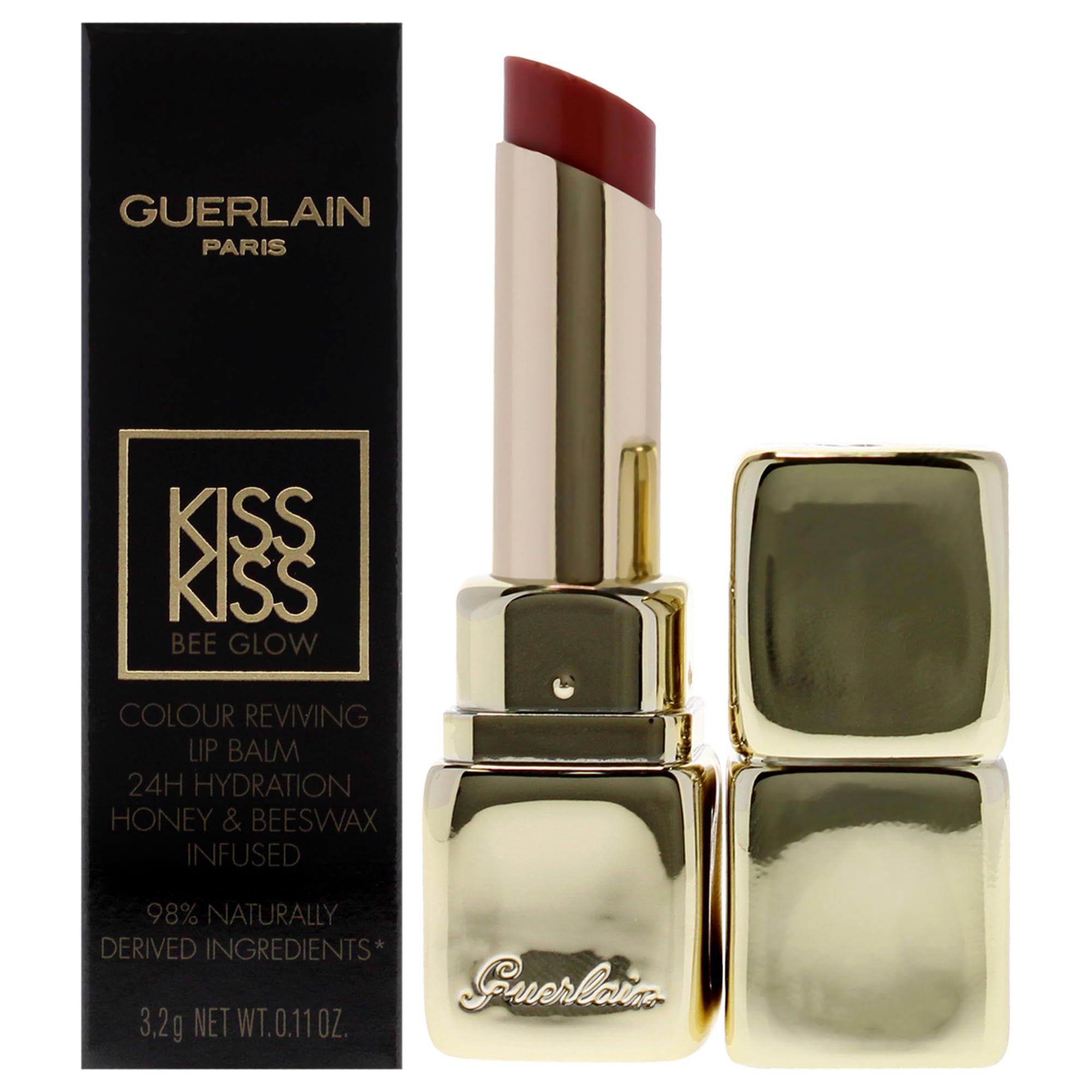 Balsamo Labbra Colorato KissKiss Bee Glow di Guerlain - 129 Blossom Kiss, 3,2g