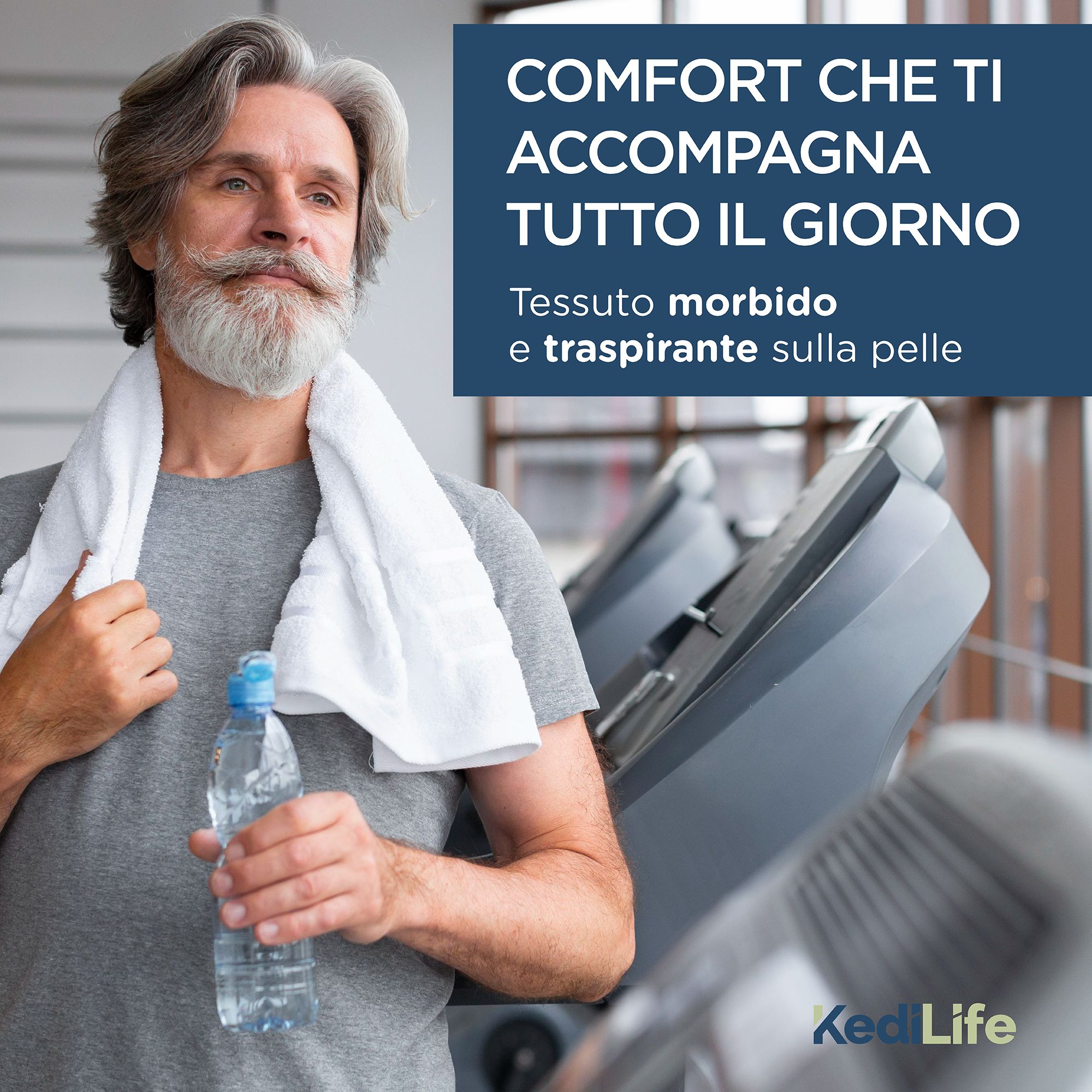 KediLife Mutande Incontinenza Uomo, Boxer Assorbenti Neri