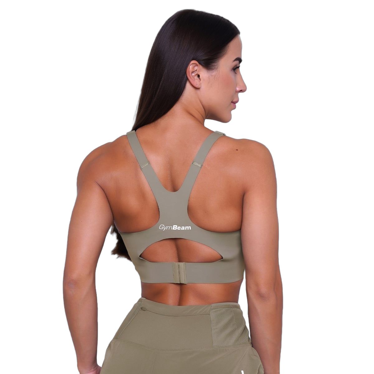 GymBeam Reggiseno sportivo donna Pulse Running Vetiver