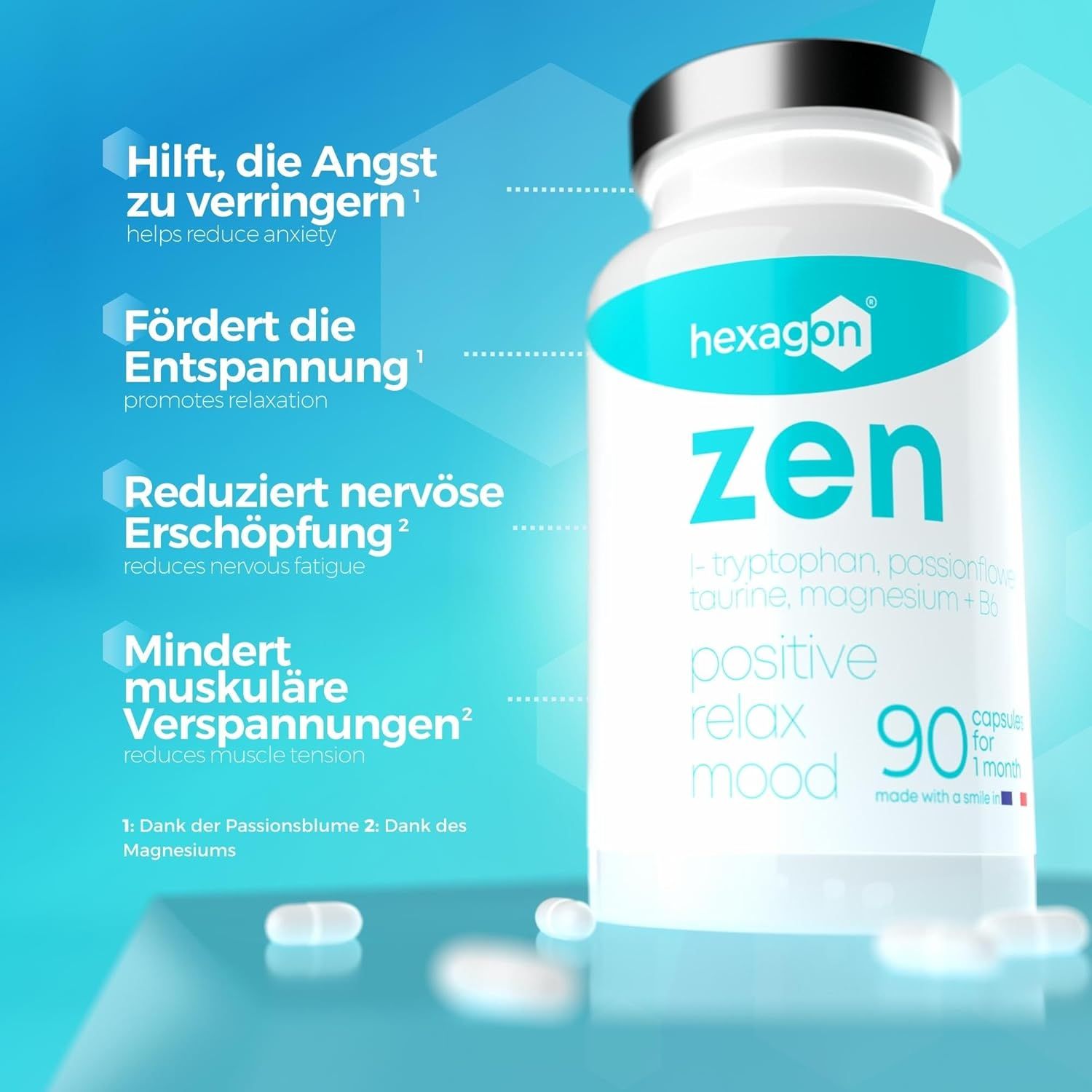 Hexagon ZEN - Capsula Anti-Stress