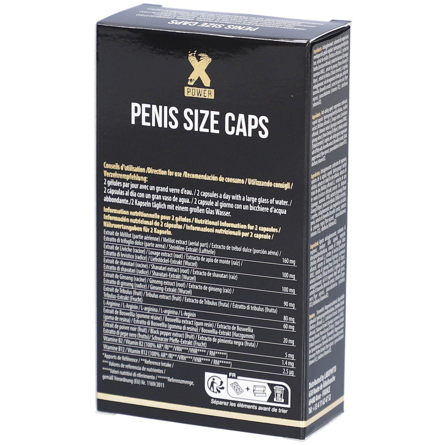 Capsule "Penis Size Caps" | XPOWER