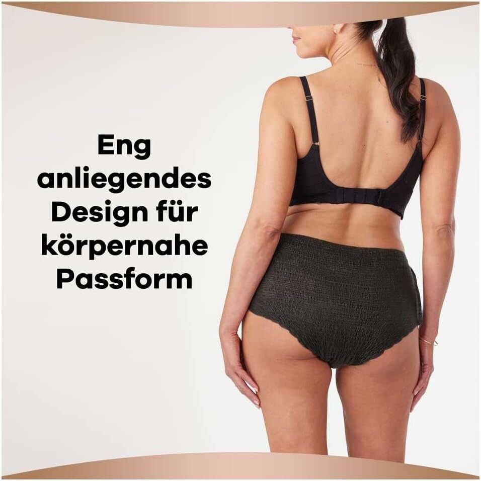 Multipack 2x sempre Discreet Boutique Inkontinenz Pantaloni Nero M 9St