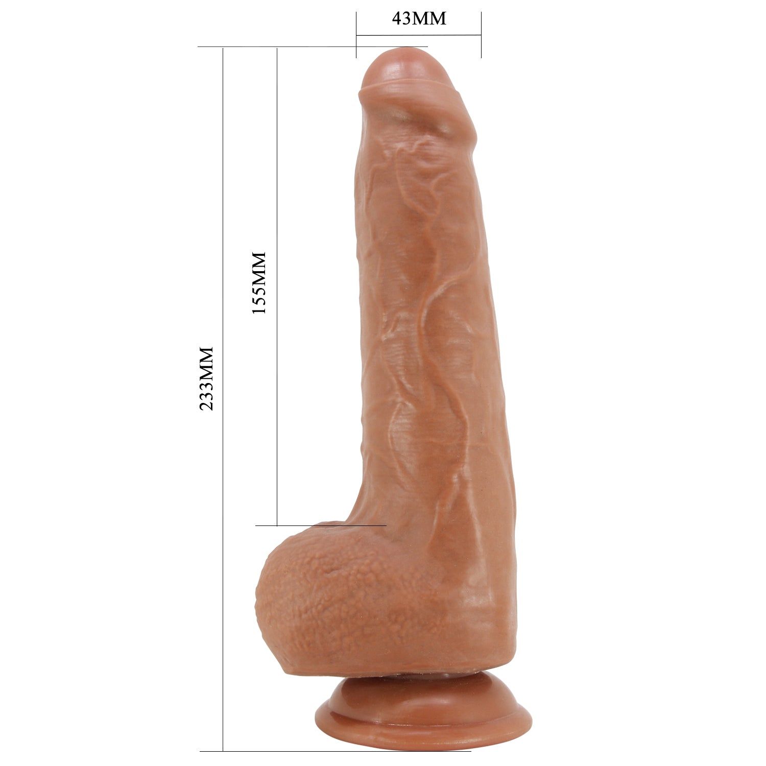 Dildo Realistico Draco 23 cm