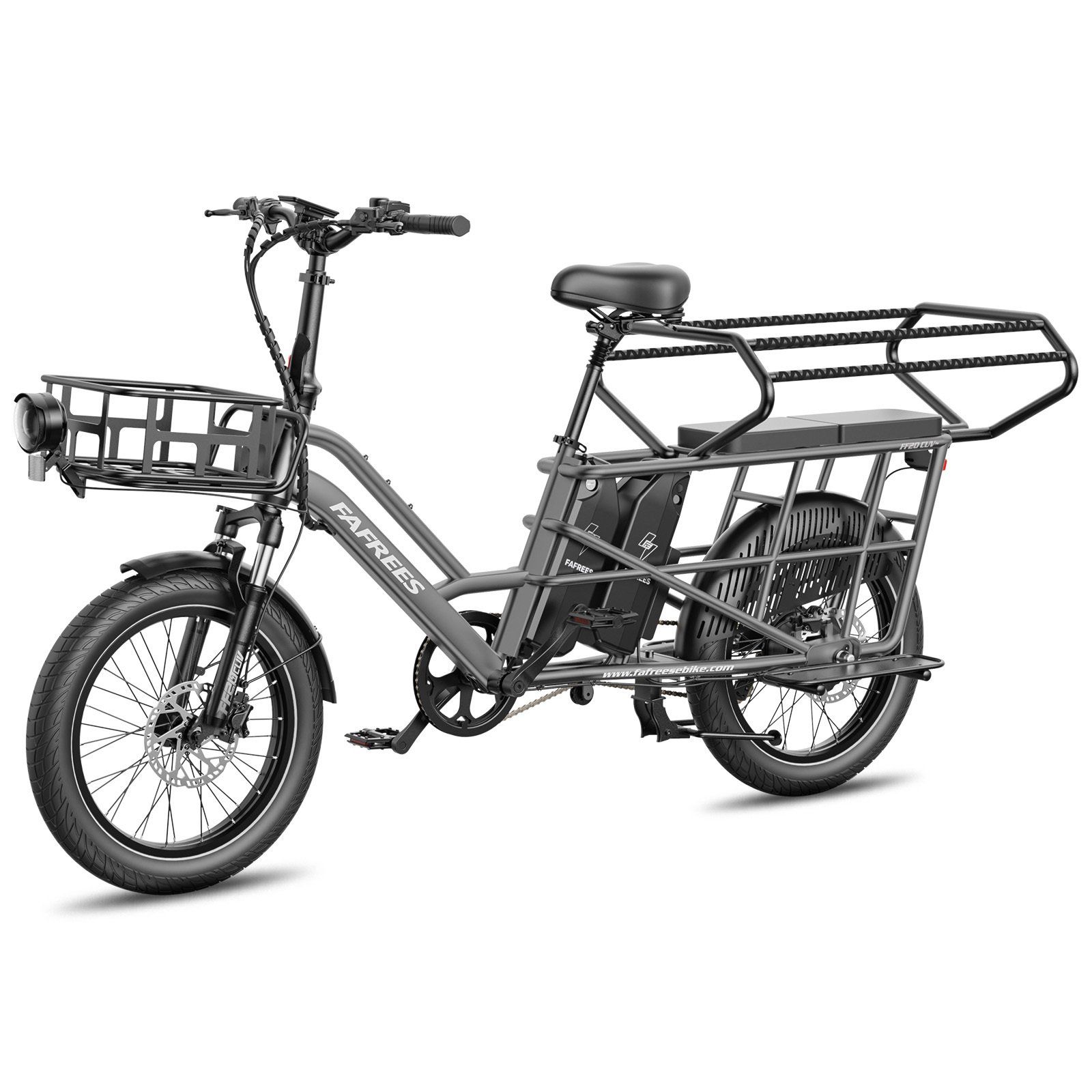 FAFREES FF20 CUV E-bike modulare a passo lungo – Doppia batteria da 30 Ah
