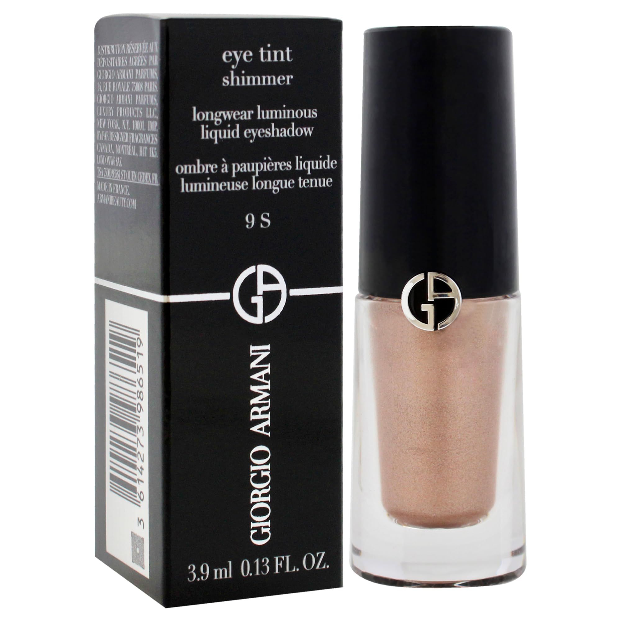 Giorgio Armani Eye Tint Shimmer Ombretto Liquido 9 Rame Freddo 0,13 oz
