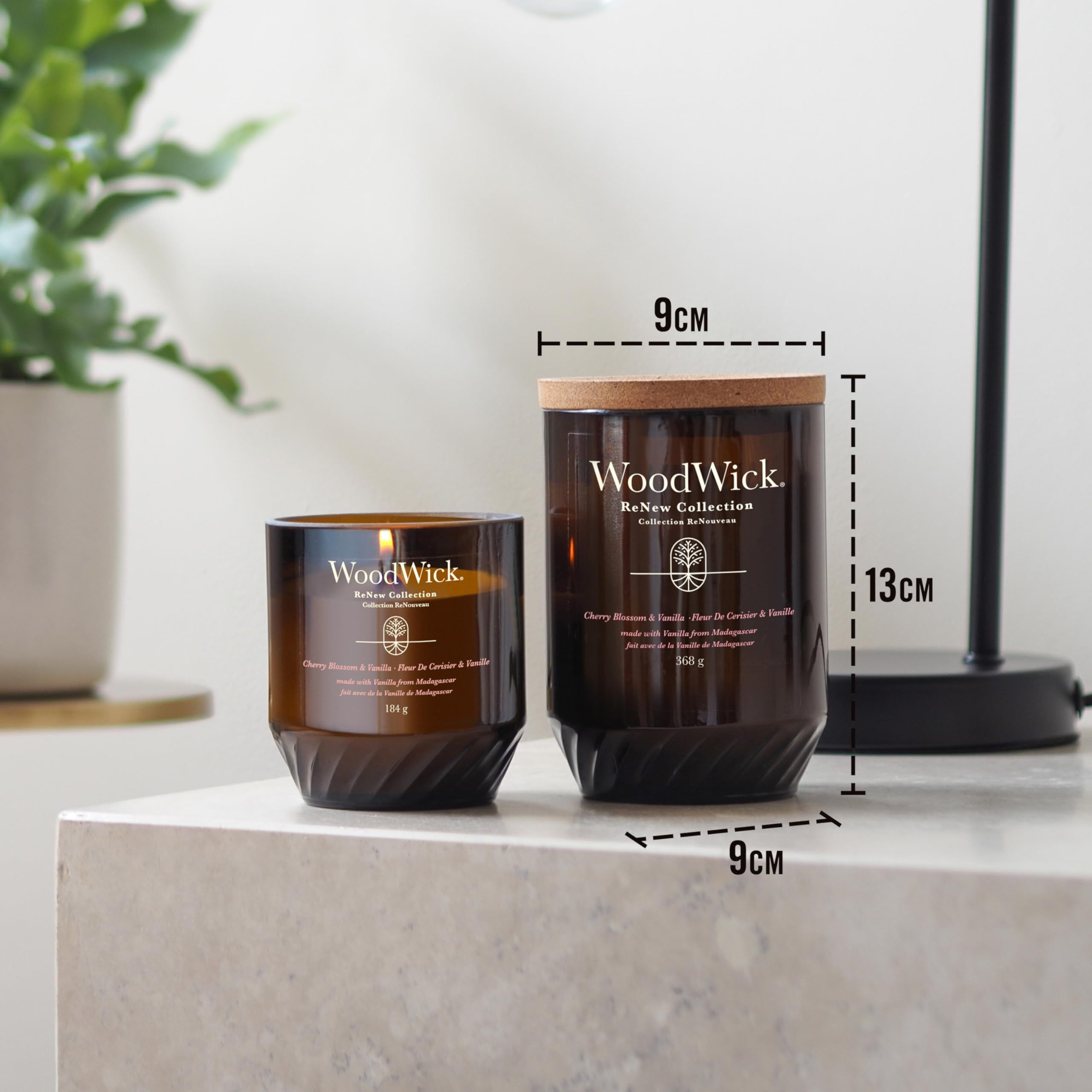 Candela profumata WoodWick ReNew Collection Incenso e Mirra 368 g