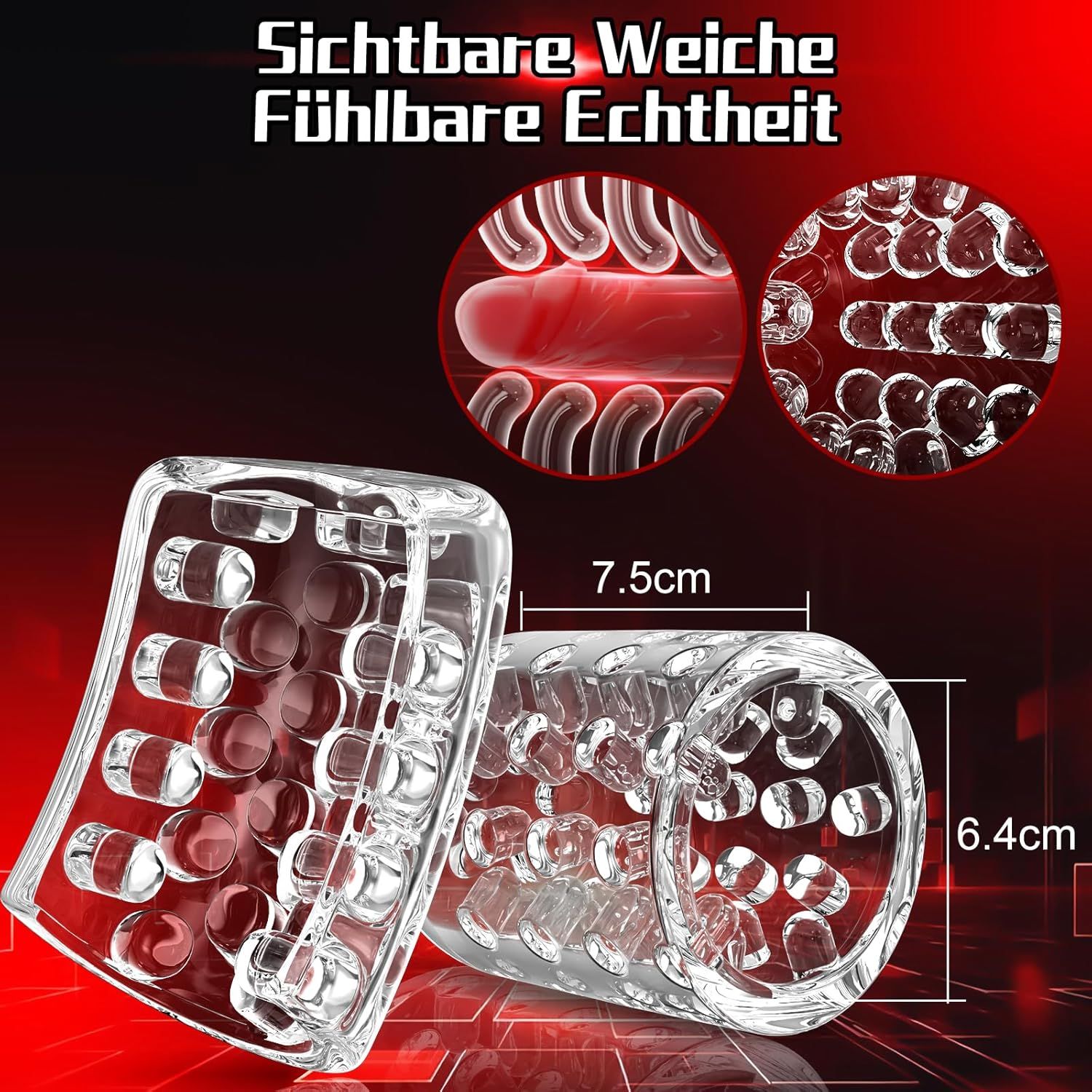 HIVEFUN Accessorio per la stimolazione maschile
