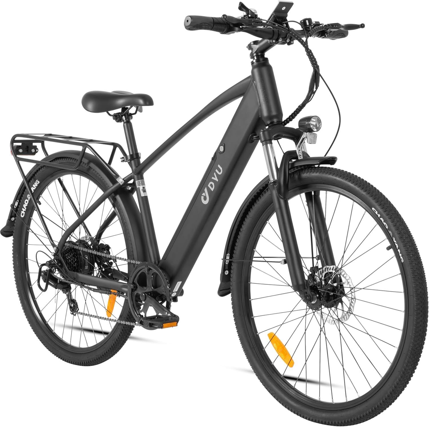 Bicicletta elettrica DYU C5 con batteria da 48 V 10 Ah, 7 velocità