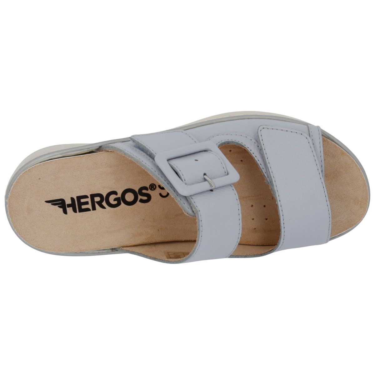 Hergos H5700 - Sabot in pelle ingrassata con plantare estraibile