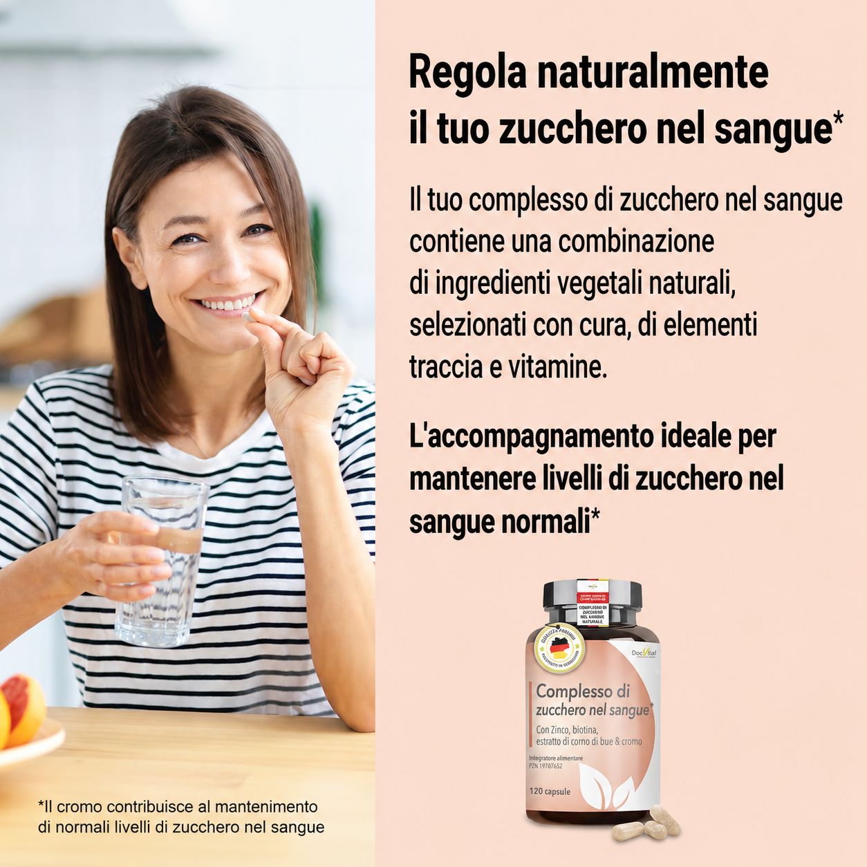 DocVital Capsule Complesso per la glicemia