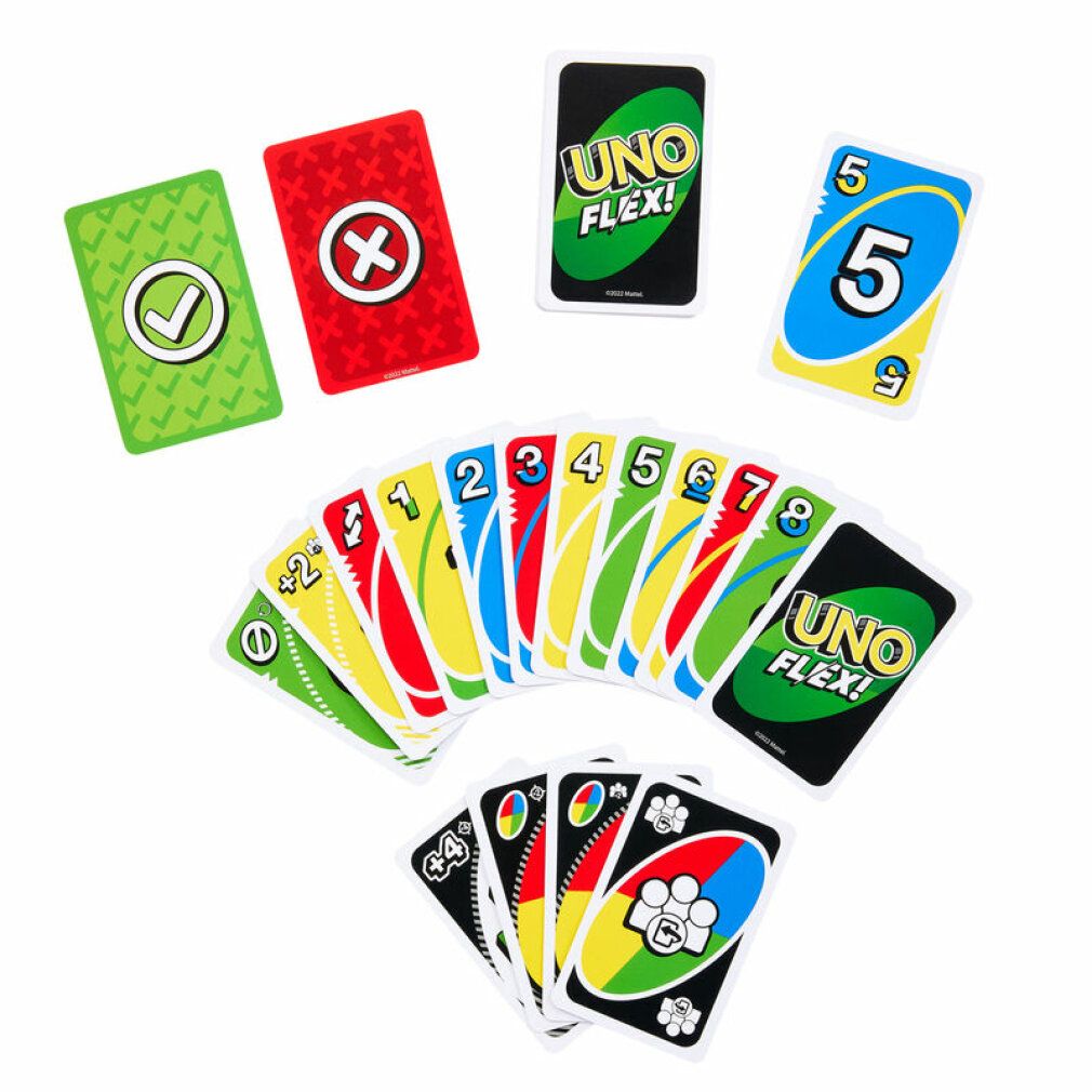 Mattel Games uno Flex per 2-6 giocatori a partire dai 7 anni, HMY99.