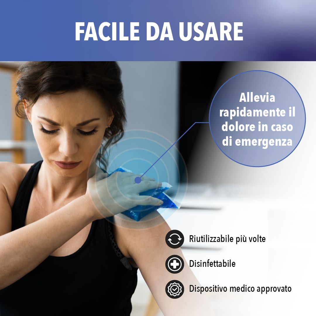 IEA-Medical - Set di miscelazione da 3 impacchi freddi/caldi