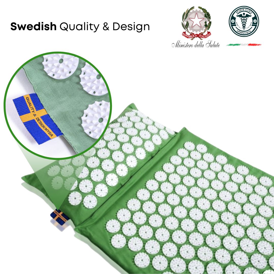 Thermo Mysa Duo - Set Tappetino e cuscino scaldabile per agopressione