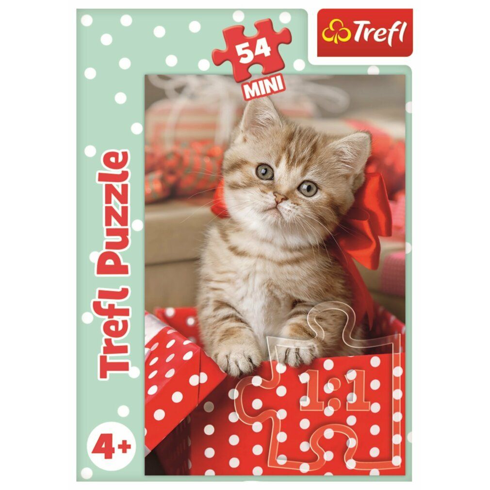 Puzzle di trefl con animali carini: 54 pezzi