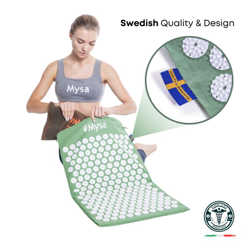 ErgonoMysa XXL : Tappetino agopressione XXL riscaldabile ed ergonomico