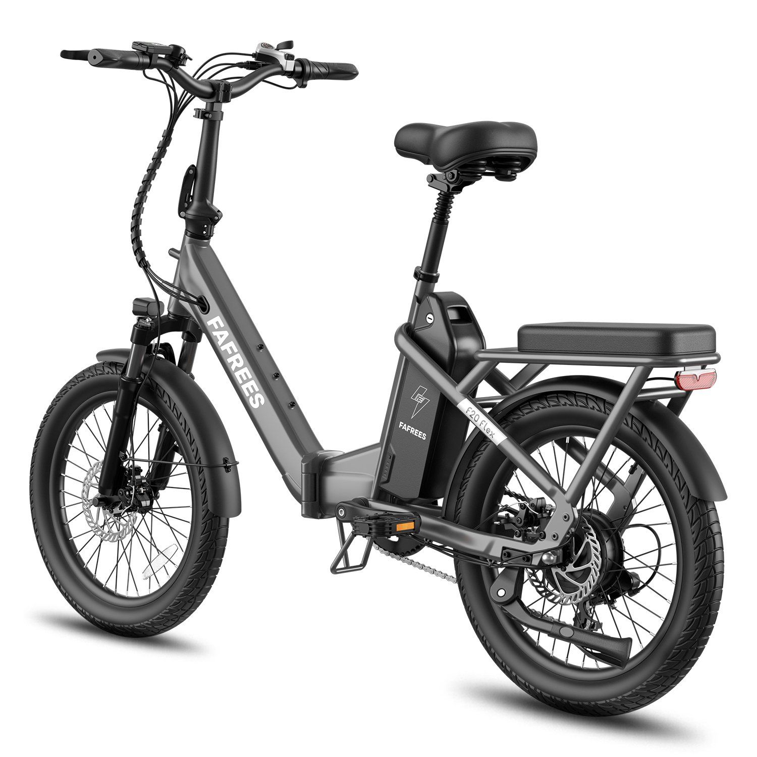 FAFREES F20 Flex E-bike pieghevole, batteria rimovibile da 25 Ah, 7 velocità