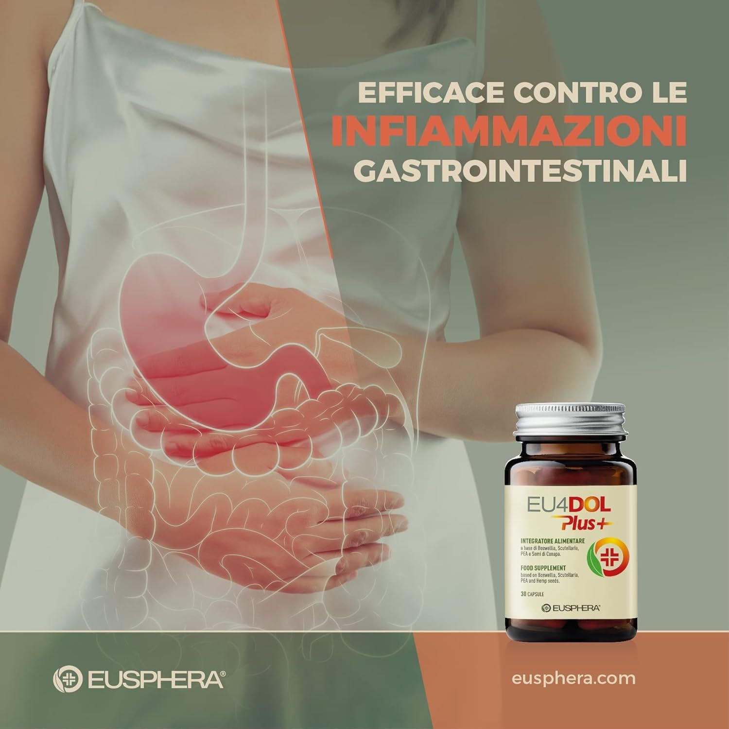 Integratore naturale per ossa e articolazioni - Eusphera EU4DOL PLUS