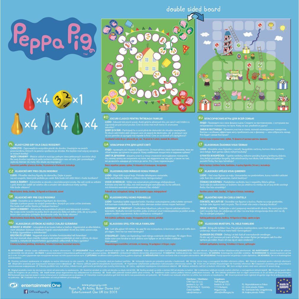 trefl Games Piglet Peppa 2v1: Uomo, non essere cattivo