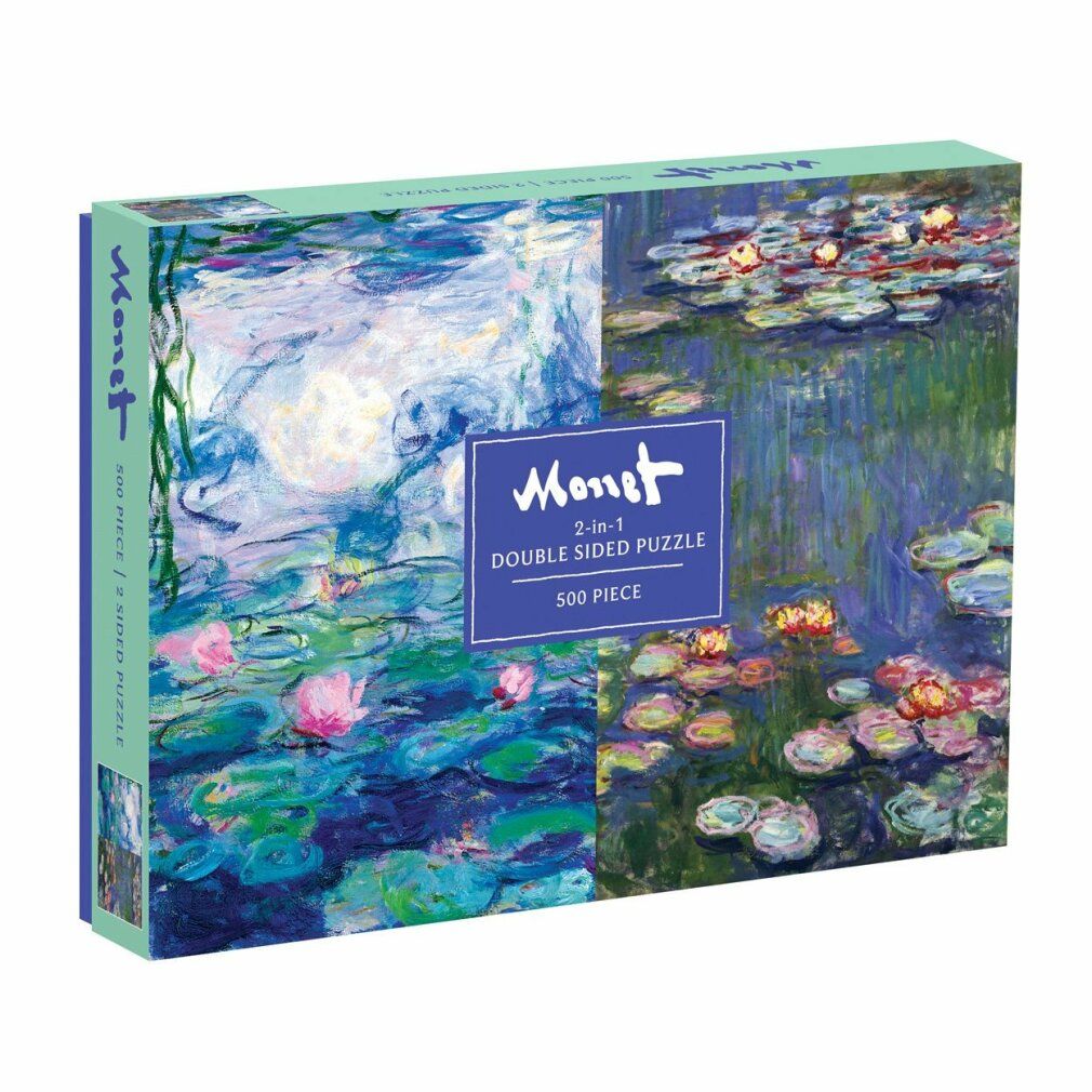 galison Puzzle bifacciale Monet 500 pezzi