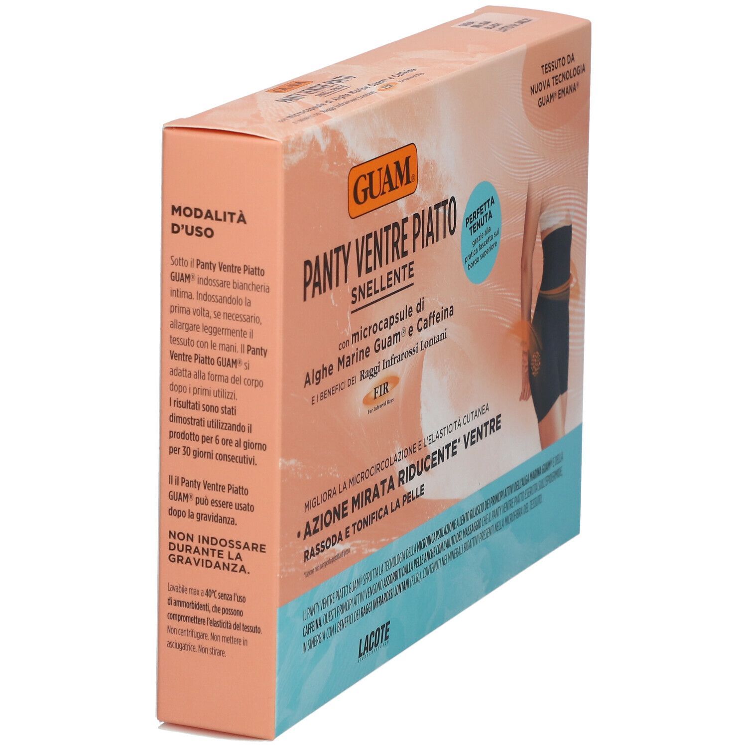 GUAM® Panty Ventre Piatto Snellente Taglia S/M (42-44)