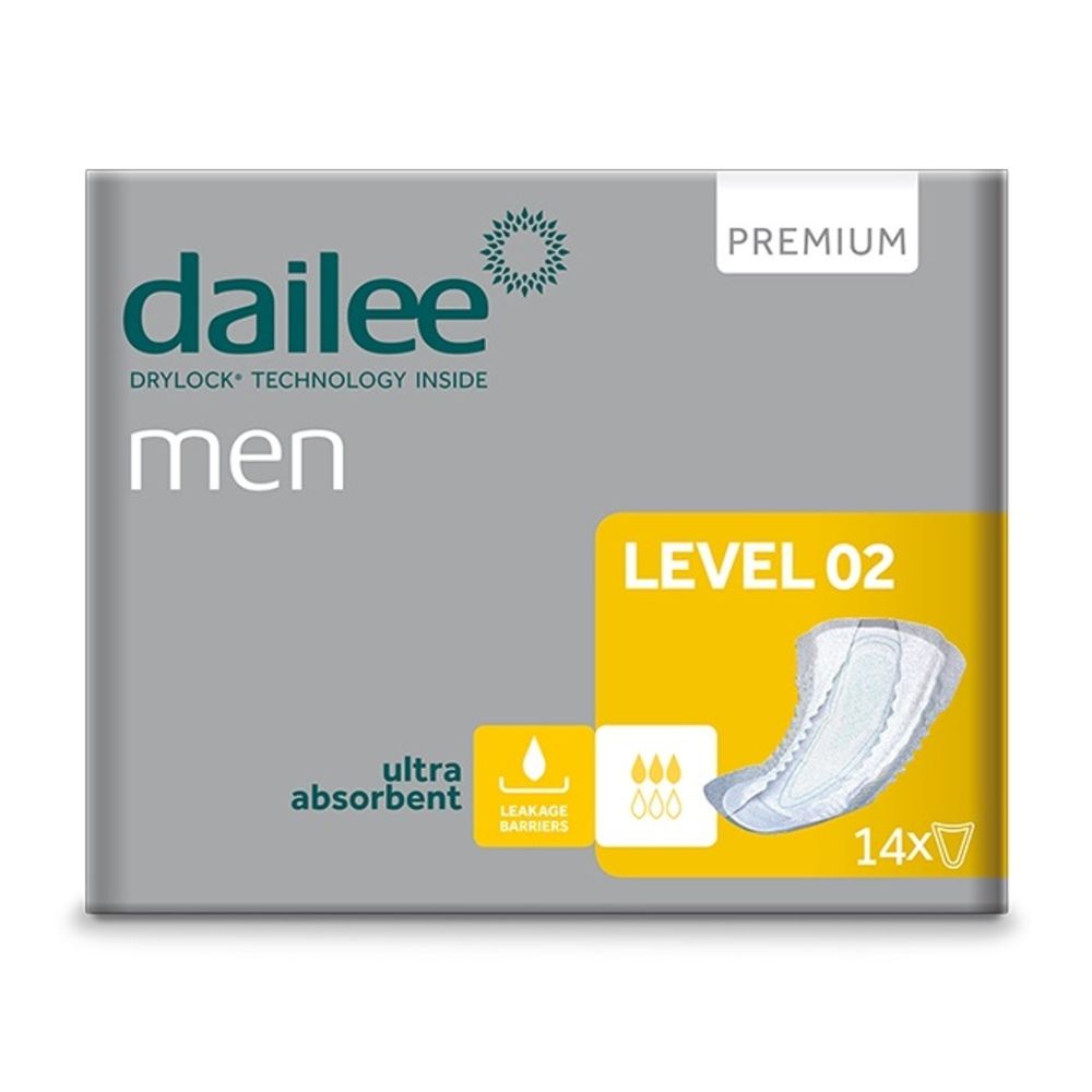 Dailee Men Level 2 Assorbenti Maschili Leggera Incontinenza