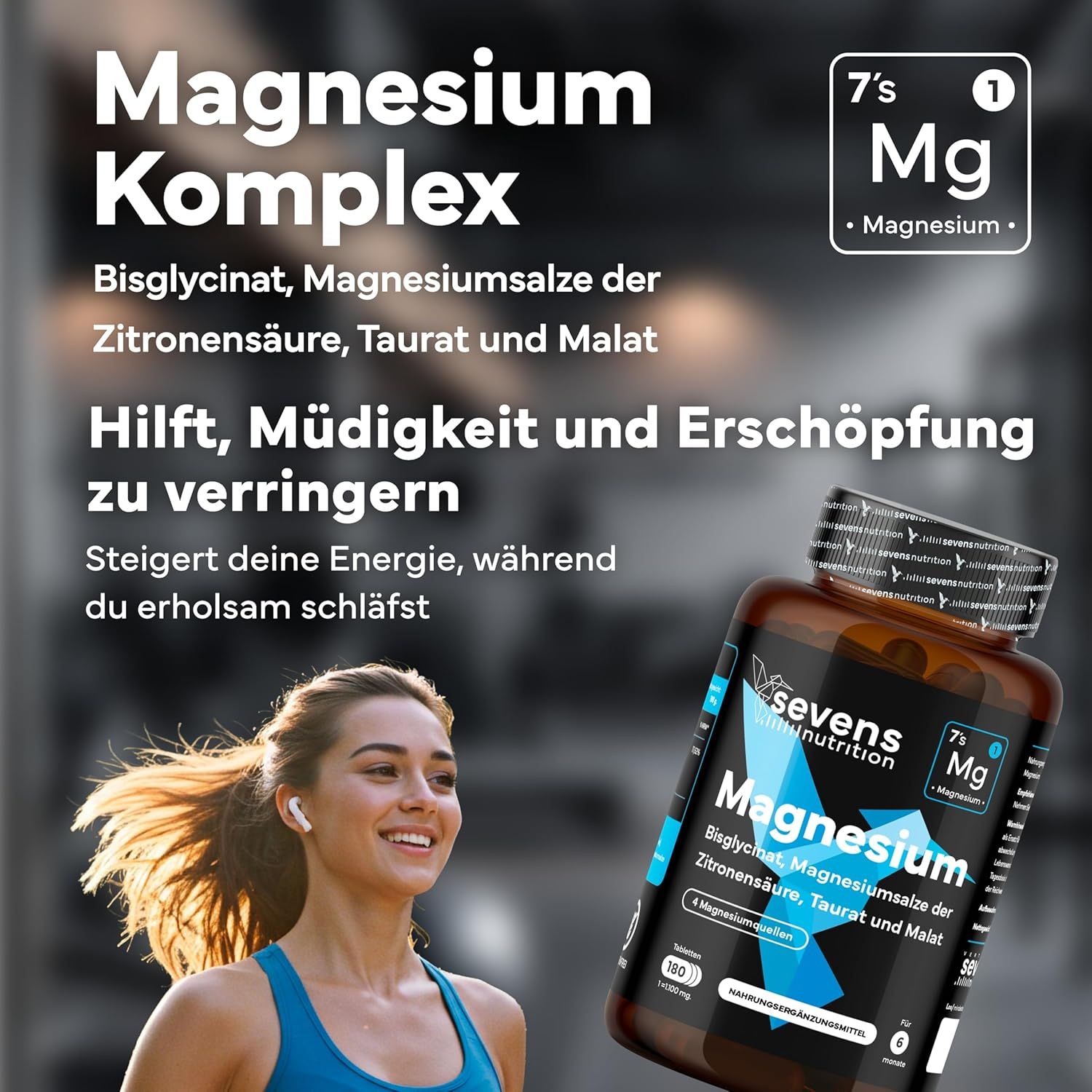 SEVENS NUTRITION Compresse Complesso di Magnesio