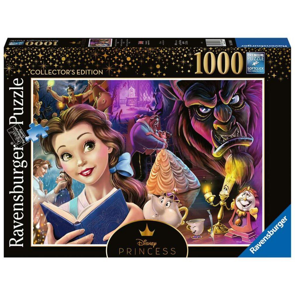 Puzzle Disney - Belle, la principessa Disney (1000 pezzi)