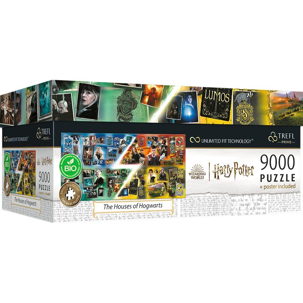 Harry Potter - Le case di Hogwarts - Puzzle uft 9000 pezzi