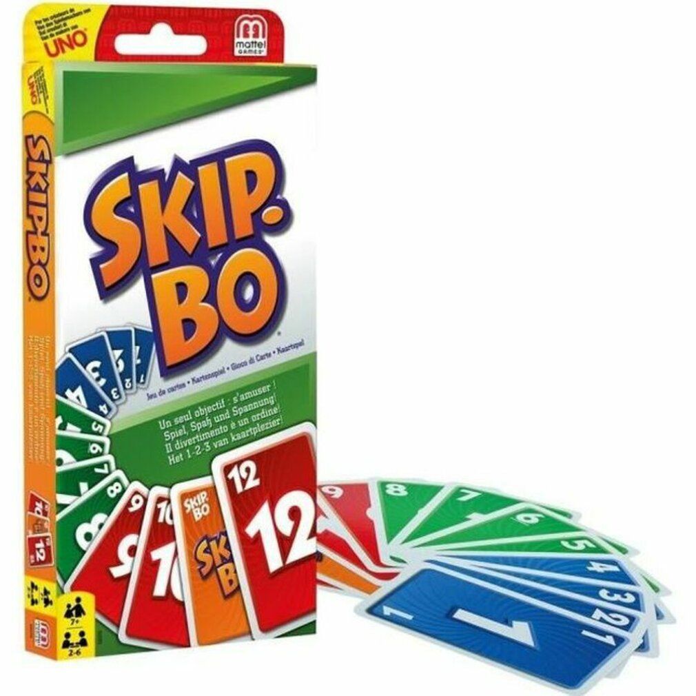 Giochi Mattel Skip-Bo, gioco di carte