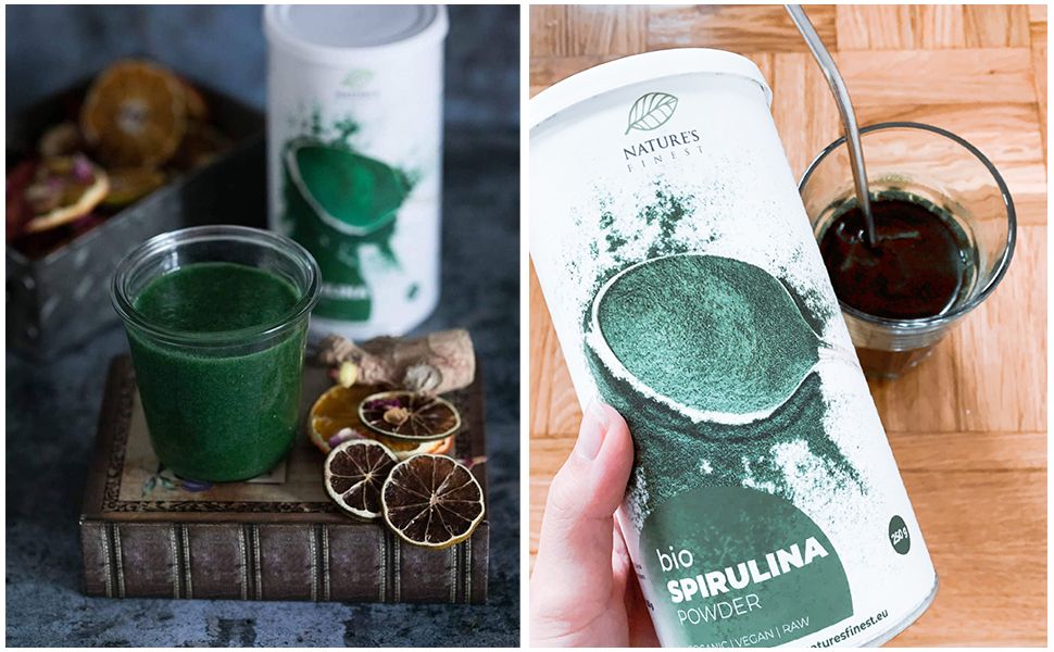 Nature's Finest  SPIRULINA IN POLVERE BIO 100G