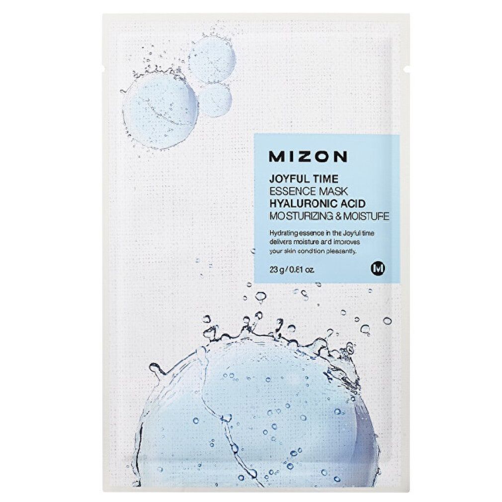 Maschera MIZON Acido Ialuronico, confezione singola.