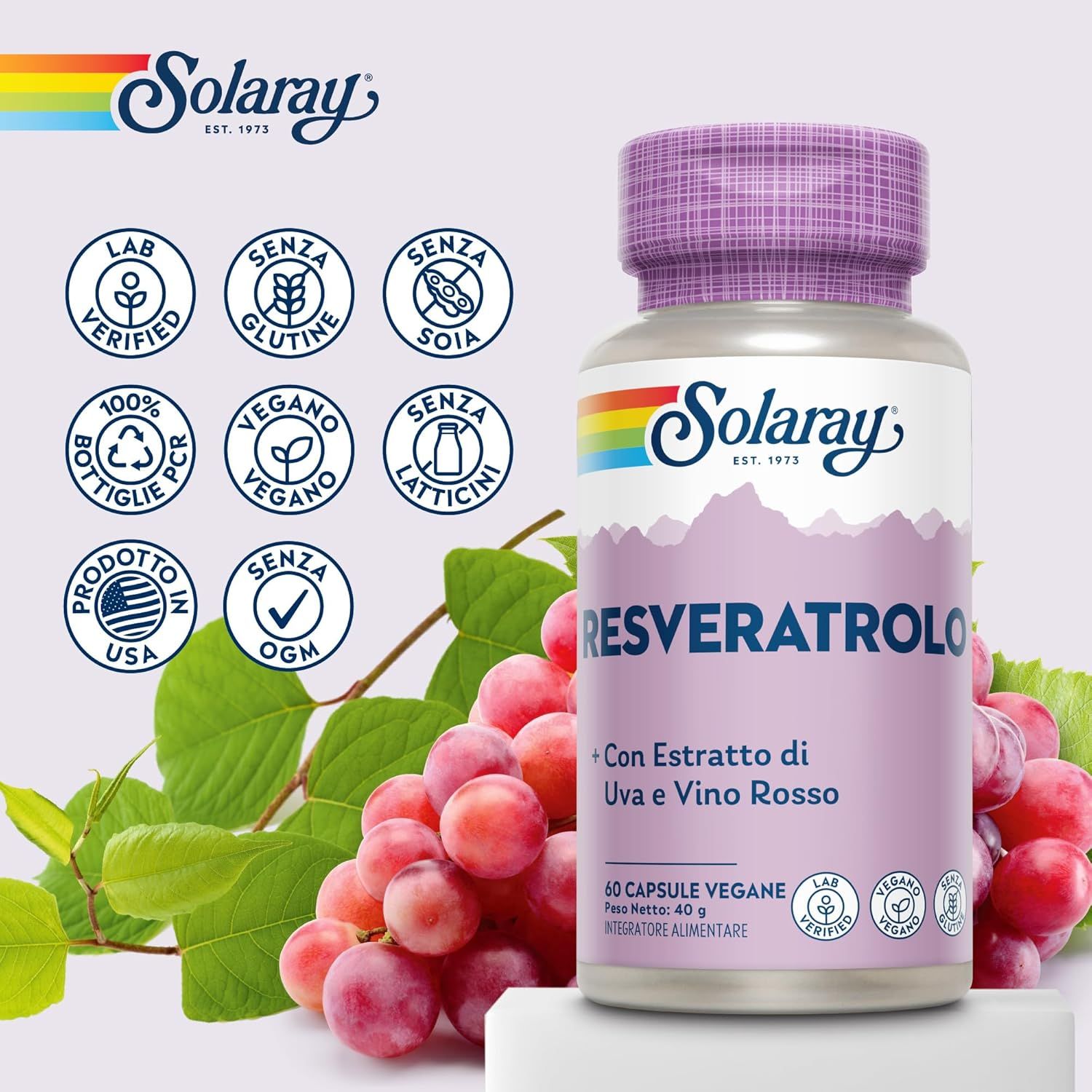 Solaray Capsule Resveratrol Complex Solaray